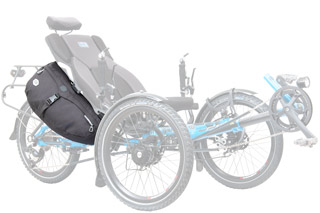 Image Title Liegedreirad ICE Adventure HD mit Radical Allfa Taschenset
