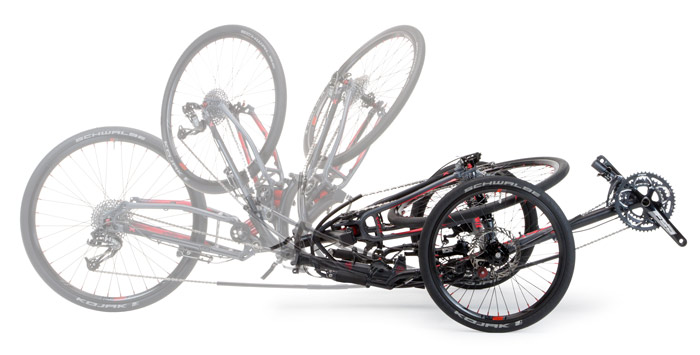 ICE Liegedreirad Rahmen ICE Trike Rahmen