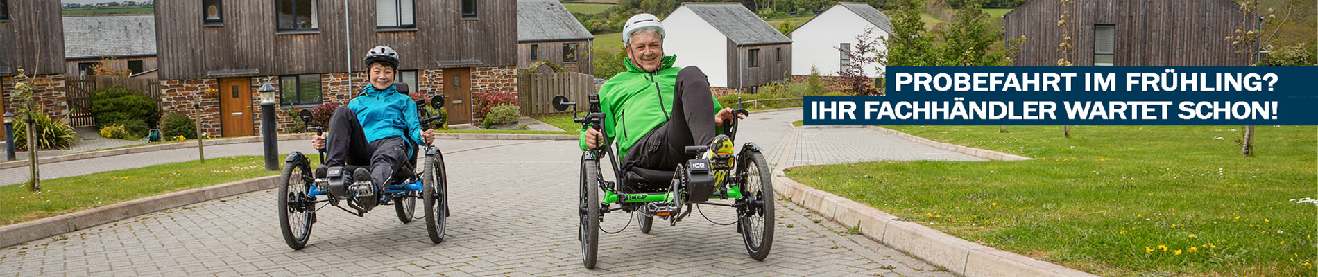 Starten Sie auf drei Rädern in den Frühling